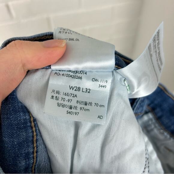 Levi’s 724 High Rise Straight Jeans Size 28 - Picture 4 of 10